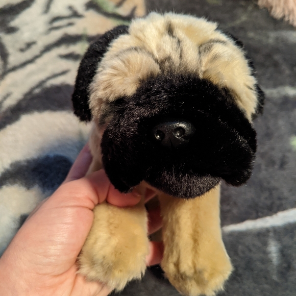 Plush pug puppy - Picture 4 of 4
